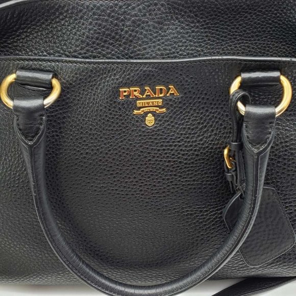 100% Authentic Prada Black Shoulder Bag - Picture 6 of 16